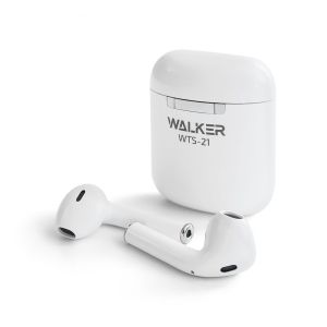 Наушники Bluetooth WALKER WTS-21 white - 915228