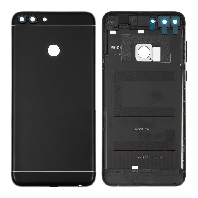 Задняя крышка Huawei P Smart, Enjoy 7S (FIG-LX1, FIG-LX2, FIG-LX3, FIG-LA1) Черный - 556560