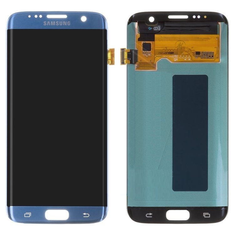 Дисплей для Samsung G935F, G935FD Galaxy S7 Edge с сенсором Голубой original - 558353