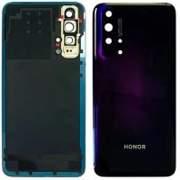 Задняя крышка Huawei Honor 20 Pro со стеклом камеры, черный
