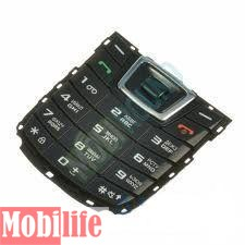 Клавиатура (кнопки) Samsung C3212 Черная - 524964
