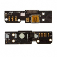 Шлейф Meizu MX2 коннектора зарядки з компонентами