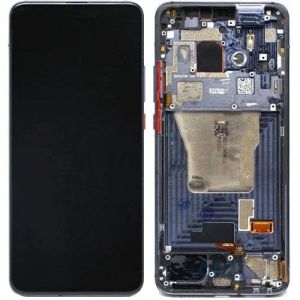 Дисплей для Xiaomi Pocophone F2 Pro, Redmi K30 Pro с сенсором и рамкой Черный Оригинал - 564909