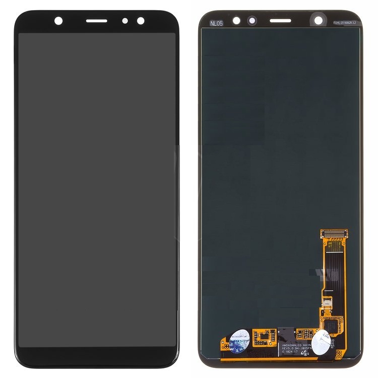 Дисплей Samsung A605 Galaxy A6 + 2018 з сенсором Чорний (TFT) - 558651