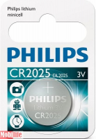 Батарейка Philips Lithium CR2025 1шт