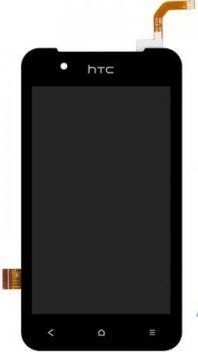 Дисплей для HTC Desire 210 Dual Sim с сенсором черный orig - 545009