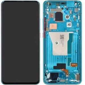 Дисплей для Xiaomi Pocophone F2 Pro, Redmi K30 Pro с сенсором и рамкой Синий Оригинал - 564910