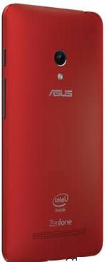 Задняя крышка Asus ZenFone 5 (A500KL, A500cg, A501cg, T00F, T00J) красная