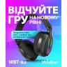 Наушники игровые Bluetooth WALKER BIG WBT-83 black - 922581 Наушники игровые Bluetooth WALKER BIG WBT-83 black - 922581