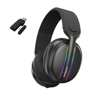 Наушники игровые Bluetooth WALKER BIG WBT-83 black - 922581 Наушники игровые Bluetooth WALKER BIG WBT-83 black - 922581