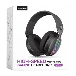 Наушники игровые Bluetooth WALKER BIG WBT-83 black - 922581 Наушники игровые Bluetooth WALKER BIG WBT-83 black - 922581