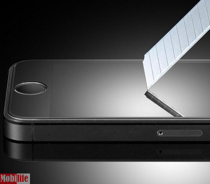 Стеклянная защитная пленка для Apple iPhone 5 front and bac Red - 541860
