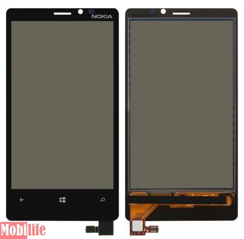 Сенсорное стекло (тачскрин) для Nokia Lumia 920 Ор