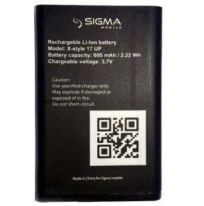 Аккумулятор Sigma X-Style 17 Up - 566280 Аккумулятор Sigma X-Style 17 Up - 566280