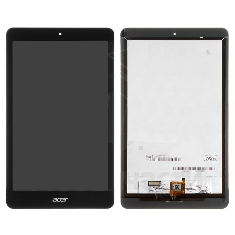 Дисплей для Acer Iconia One 8 B1-820 з сенсором чорний - 557559