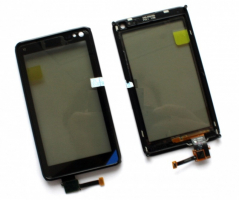 Тачскрин Nokia T7 с рамкой Черный