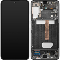 Дисплей Samsung S916 Galaxy S23 Plus с сенсором и рамкой, оригинал, Graphite Grey
