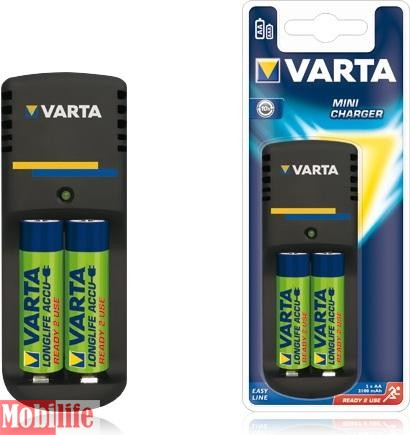 Зарядное устройство VARTA EASY ENERGY CHARGERS Mini 2xAAA 800mAh 57666201421 - 528649